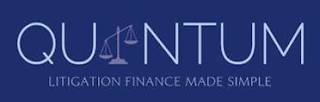 QUANTUM LITIGATION FINANCE MADE SIMPLE logo