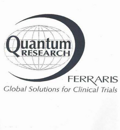 QUANTUM RESEARCH FERRARIS GLOBAL SOLUTIONS FOR CLINICAL TRIALS logo