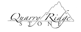 QUARRY RIDGE STONE logo