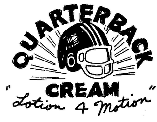 QUARTERBACK CREAM LOTION 4 MOTION logo