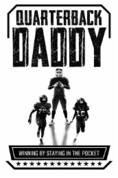 QUARTERBACK DADDY WINNING BY STAYING IN THE POCKET logo