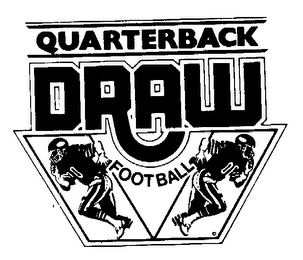QUARTERBACK DRAW FOOTBALL logo