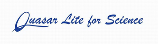 QUASAR LITE FOR SCIENCE logo