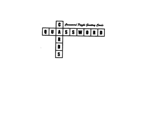 QUASSWORD CARDS CROSSWORD PUZZLE GREETING CARDS logo