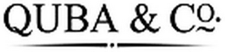 QUBA & CO. logo