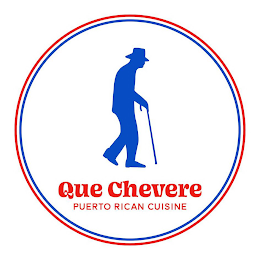 QUE CHEVERE PUERTO RICAN CUISINE logo