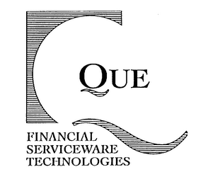 QUE FINANCIAL SERVICEWARE TECHNOLOGIES logo