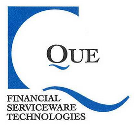 QUE FINANCIAL SERVICEWARE TECHNOLOGIES logo