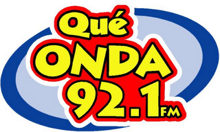 QUE ONDA 92.1FM logo