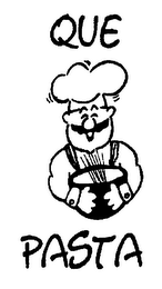 QUE PASTA logo