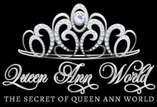 QUEEN ANN WORLD THE SECRET OF QUEEN ANN WORLD logo