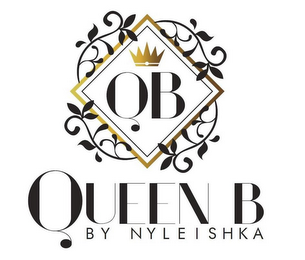QUEEN B BY NYLEISHKA QB logo