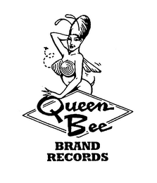 QUEEN BEE BRAND RECORDS logo