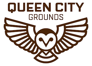 QUEEN CITY GROUNDS logo