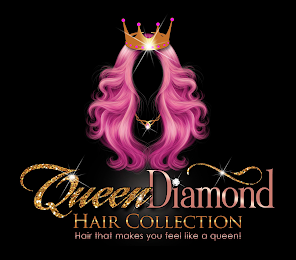 QUEEN DIAMOND HAIR COLLECTION HAIR THAT MAKES YOU FEEL LIKE A QUEEN! logo