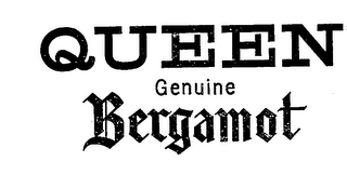 QUEEN GENUINE BERGAMOT logo