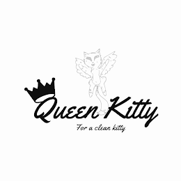 QUEEN KITTY FOR A CLEAN KITTY logo