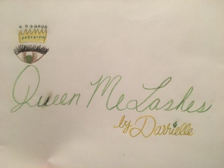 QUEEN ME LASHES logo