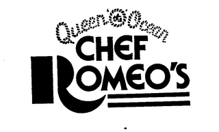 QUEEN 'O' THE OCEAN CHEF ROMEO'S logo