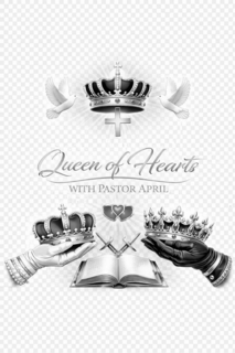 QUEEN OF HEARTS WITH PASTOR APRIL logo