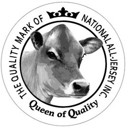 QUEEN OF QUALITY THE QUALITY MARK OF NATIONAL ALL-JERSEY INC. logo