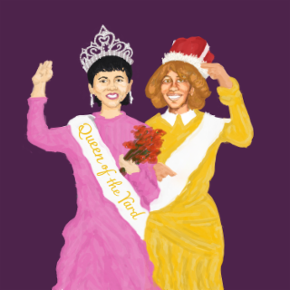 QUEEN OF THE YARD logo