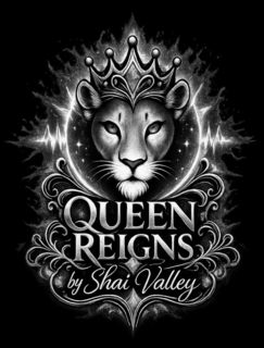 QUEEN REIGNS BY SHAI VALLEY logo