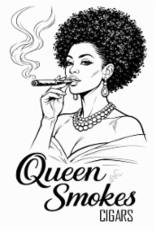 QUEEN SMOKES CIGARS logo