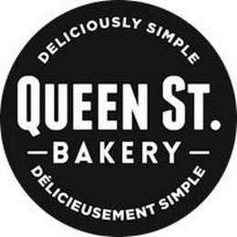 QUEEN ST. BAKERY DELICIOUSLY SIMPLE DÉLICIEUSEMENT SIMPLE logo