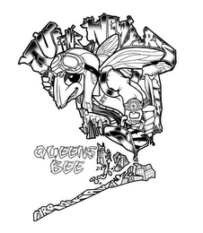 QUEENS BEE QUEENS NEW YORK 718 NYC NY FAR ROCKAWAY QB logo