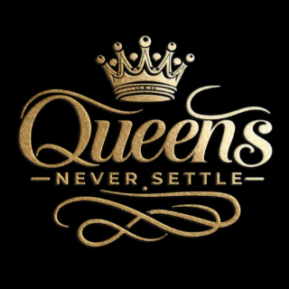 QUEENS  -NEVER SETTLE- logo