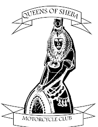 QUEENS OF SHEBA MOTORCYCLE CLUB QOS logo