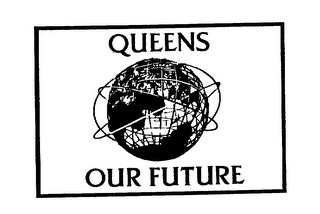 QUEENS OUR FUTURE logo