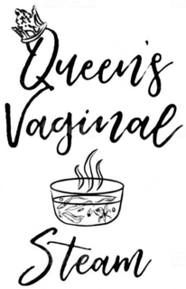 QUEEN'S VAGINAL STEAM logo