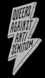 QUEERS AGAINST ANTI SEMITISM logo