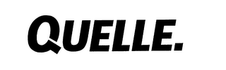 QUELLE. logo