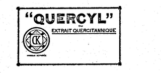 "QUERCYL" OU EXTRAIT QUERCITANNIQUE MARQUE DEPODEE K logo
