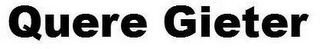 QUERE GIETER logo