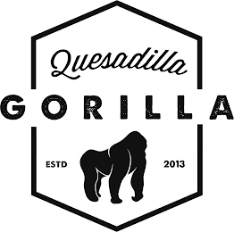 QUESADILLA GORILLA ESTD 2013 logo