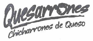 QUESARRONES CHICHARRONES DE QUESO logo