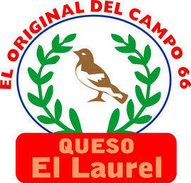QUESO EL LAUREL EL ORIGINAL DEL CAMPO 66 logo