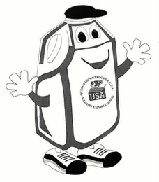 QUESOS IMPORTADOS DE E.U.A. U.S. DAIRY EXPORT COUNCIL USA logo