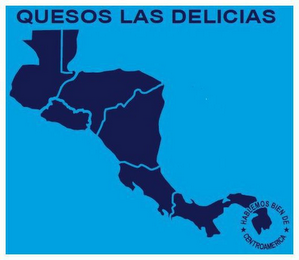 QUESOS LAS DELICIAS HABLEMOS BIEN DE CENTROAMERICA logo