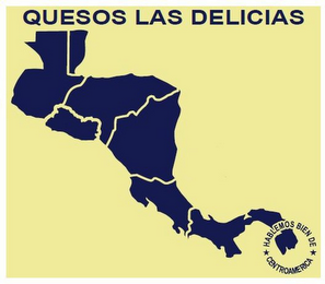 QUESOS LAS DELICIAS HABLEMOS BIEN DE CENTROAMERICA logo
