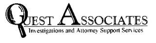 QUEST ASSOCIATES INVESTIGATIONS AND ATTORNEY SUPPORT SERVICES logo