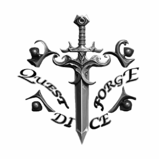 QUEST DICE FORGE logo