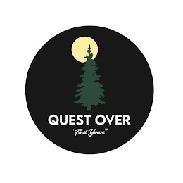 QUEST OVER "FIND YOURS" logo