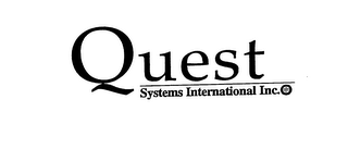 QUEST SYSTEMS INTERNATIONAL INC. logo