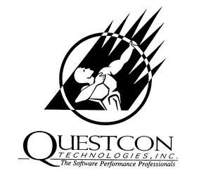 QUESTCON TECHNOLOGIES, INC. THE SOFTWARE PERFORMANCE PROFESSIONALS logo