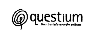 QUESTIUM YOUR TRUSTED SOURCE FOR WELLNESS logo